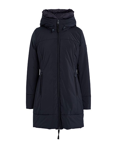DEKKER Coat Midnight blue 92% Polyester, 8% Elastane