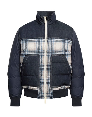 ARMANI EXCHANGE Shell jacket Blue 100% Cotton, Polyester, Polyamide, Elastane