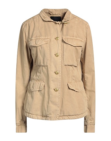 FAY Jacket Beige 74% Cotton, 26% Linen