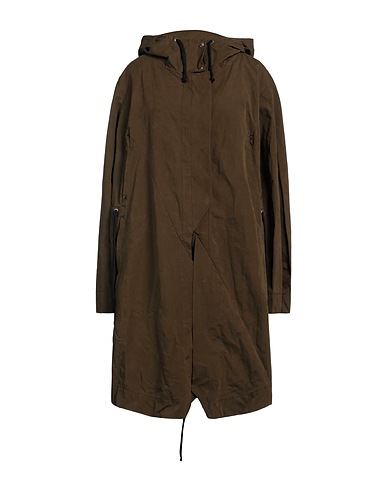 MARINA YEE Parka Verde militare 45% Cotone, 39% Carta Tessile, 16% Nylon