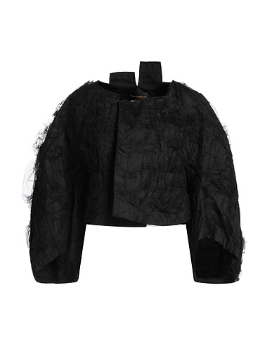 COMME des GARÇONS Jacket Black 100% Nylon