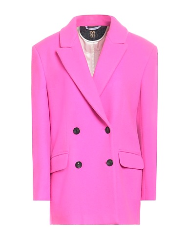 IL CAPPOTTINO Coat Fuchsia 100% Virgin Wool