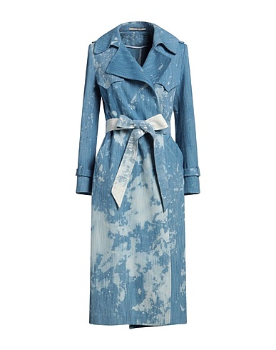 TAGLIATORE 02-05 Coat Blue 100% Cotton