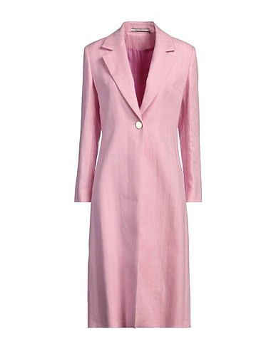 TAGLIATORE 02-05 Coat Pink 100% Linen
