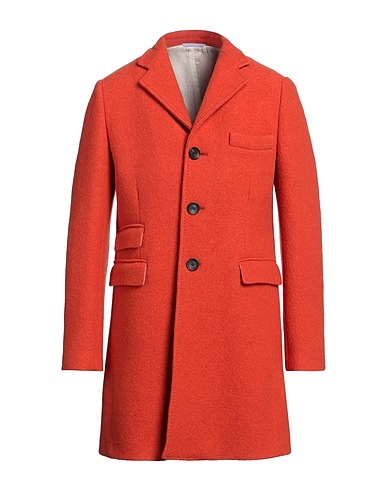 IL CAPPOTTINO Cappotto Arancione 100% Lana