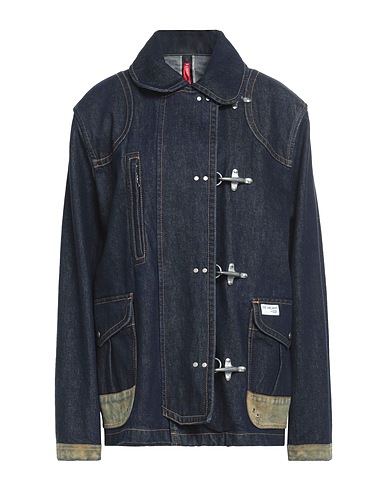 FAY ARCHIVE Denim jacket Blue 100% Cotton
