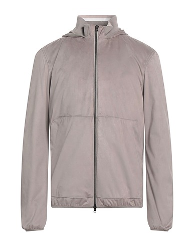 HERNO Jacket Light grey 80% Polyester, 20% Elastane