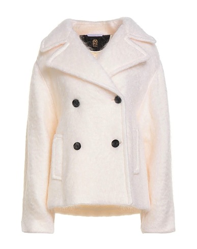 IL CAPPOTTINO Cappotto Avorio 78% Lana mohair, 16% Lana, 6% Poliammide