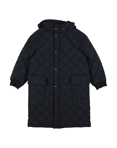 EMPORIO ARMANI コート ミッドナイトブルー ナイロン 100%