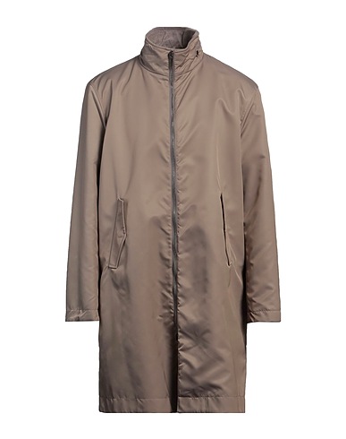 EMPORIO ARMANI Coat Khaki 97% Virgin Wool, 3% Polyester