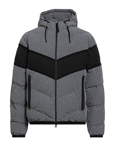 EA7 Shell jacket Grey 92% Polyester, 8% Elastane, Polyamide