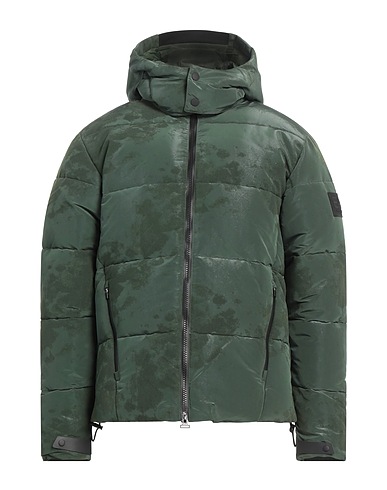 EA7 Shell jacket Green 100% Polyester, Polyamide