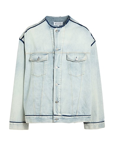 MAISON MARGIELA Denim jacket Blue 100% Cotton