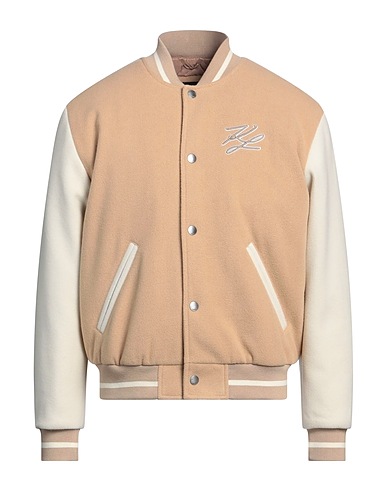 KARL LAGERFELD Jacke Beige 100% Polyester