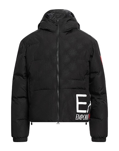 EA7 Shell jacket Black 100% Polyamide