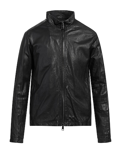 GIORGIO BRATO Jacke Schwarz 100% Leder