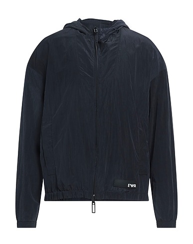 EMPORIO ARMANI Jacket Midnight blue 100% Polyamide
