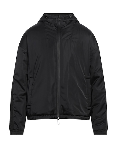 EMPORIO ARMANI Jacket Black 100% Recycled polyester