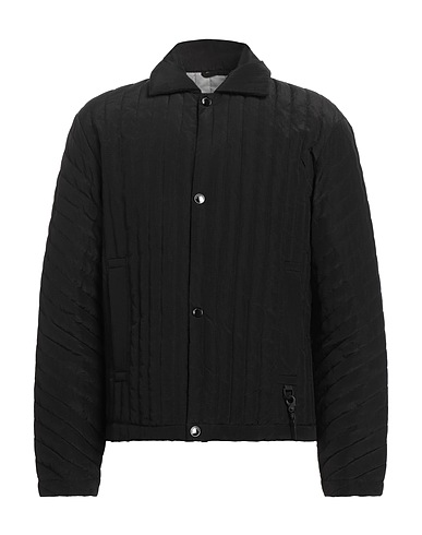 EMPORIO ARMANI パファージャケット ブラック ナイロン 100%
