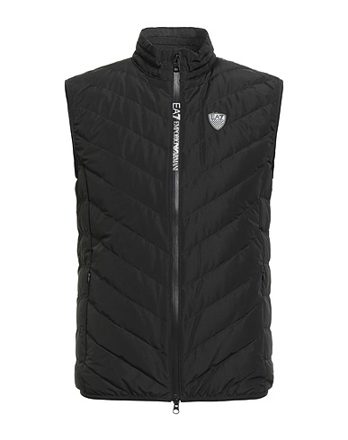 EA7 Smanicati Nero 100% Poliestere