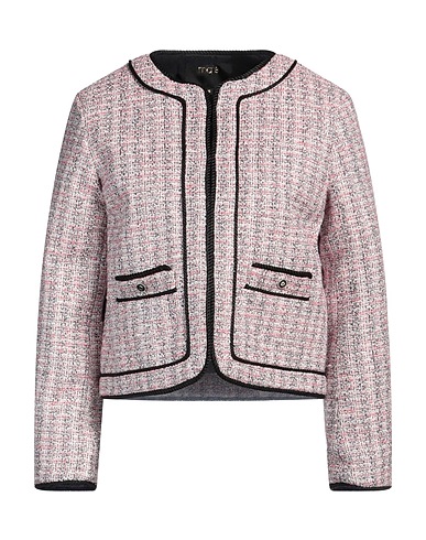 MAJE Jacket Pink 42% Cotton, 41% Viscose, 12% Synthetic fibers, 3% Polyamide, 2% Metallic fiber