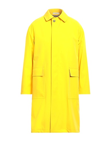 TAGLIATORE Full-length jacket Yellow 51% Polyamide, 42% Polyester, 7% Elastane