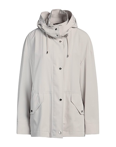 MOORER Giubbotto Grigio chiaro 88% Poliammide, 12% Poliuretano