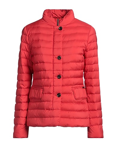 MOORER Piumino Rosso 95% Poliammide, 5% Poliuretano