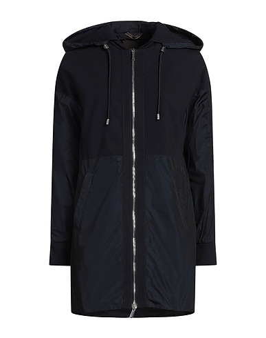 MOORER Jacket Midnight blue 65% Viscose, 30% Polyamide, 5% Elastane