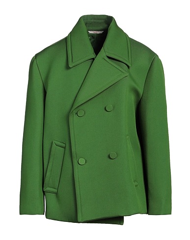 VALENTINO GARAVANI Coat Green 55% Polyamide, 45% Virgin Wool
