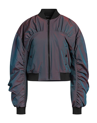 KARL LAGERFELD Bomber Burgundy 62% Polyamide, 38% Polyester, Elastane