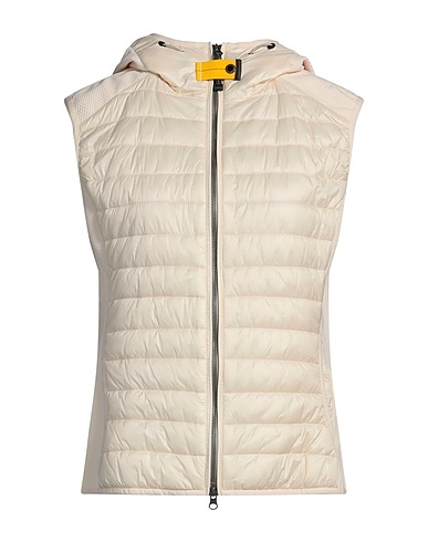 PARAJUMPERS Gilet Ivory 100% Polyamide, Polyester, Elastane
