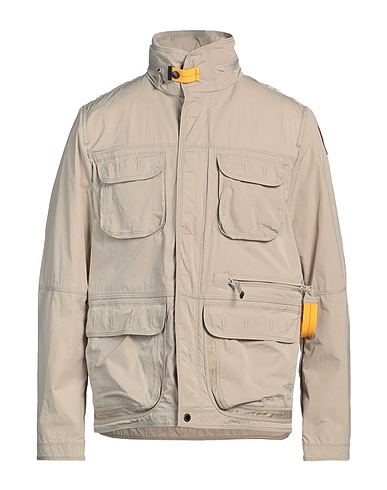 PARAJUMPERS Jacket Beige 100% Polyester, Polyamide