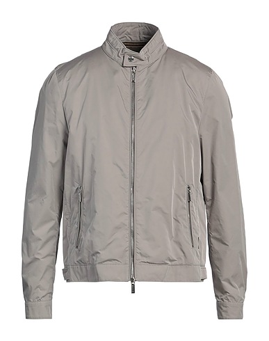 MOORER Giubbotto Grigio chiaro 100% Poliestere