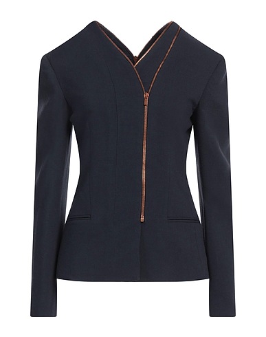 CEDRIC CHARLIER Jacket Midnight blue 100% Wool