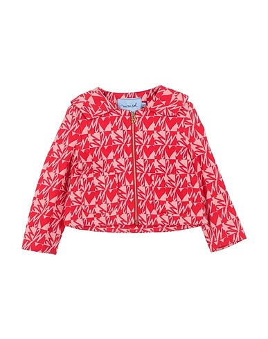 MIMISOL Giubbotto Rosso 41% Cotone, 37% Viscosa, 12% Poliestere, 8% Poliammide, 2% Elastan