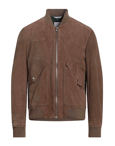 MANUEL RITZ Bomber Camel 100% Lambskin