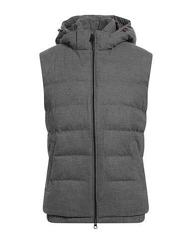 HACKETT Gilet Grey 65% Polyester, 32% Viscose, 3% Elastane