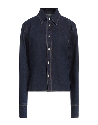 MM6 MAISON MARGIELA Denim shirt Blue 98% Cotton, 2% Elastane