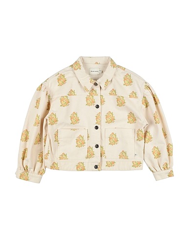 THE NEW SOCIETY Denim jacket Ivory 100% Cotton