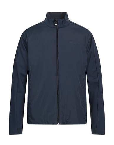 HACKETT Jacket Midnight blue 80% Polyester, 20% Elastane