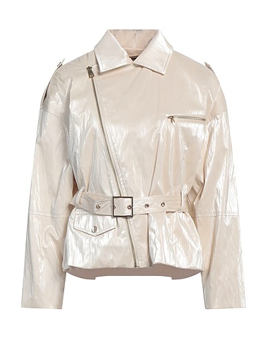 LIU •JO Jacket Cream 72% Viscose, 15% Polyester, 8% Cotton, 5% Metal