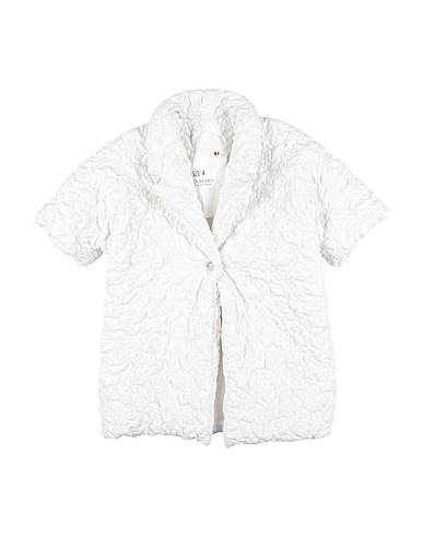 CAROLINE BOSMANS Blouson BIANCO 77% Polyester, 17% Polyuréthane, 6% Élasthanne