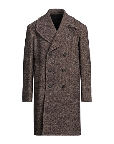 MICHAEL KORS MENS Mantel Dunkelbraun 40% Polyacryl, 32% Wolle, 20% Polyester, 8% Polyamid