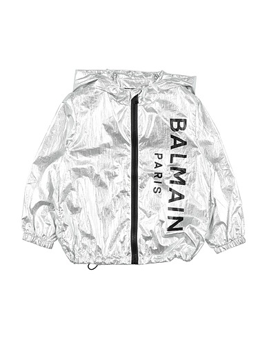 BALMAIN Jacket Silver 100% Polyamide