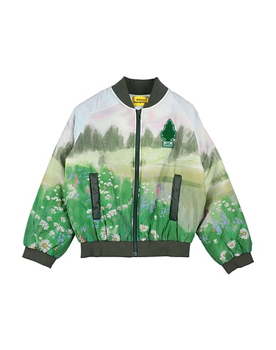 MAISON MANGOSTAN Jacke Grün 100% Polyamid