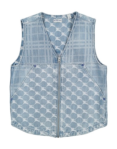 BURBERRY Denim jacket Blue 100% Cotton