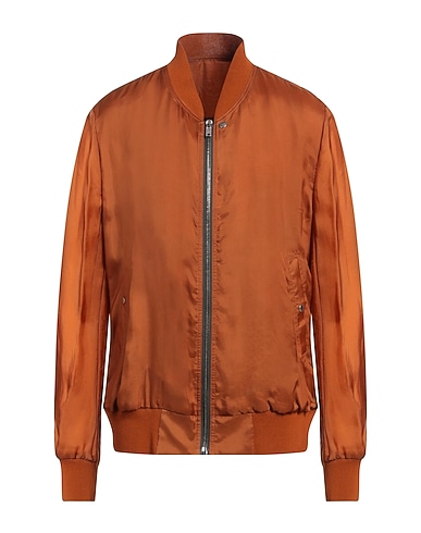 RICK OWENS Jacket RUGGINE 100% Cupro, Cotton