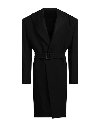RICK OWENS Full-length jacket Black 100% Silk