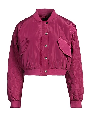 MAJE Bomber Malva 100% Poliestere, Acrilico, Elastan